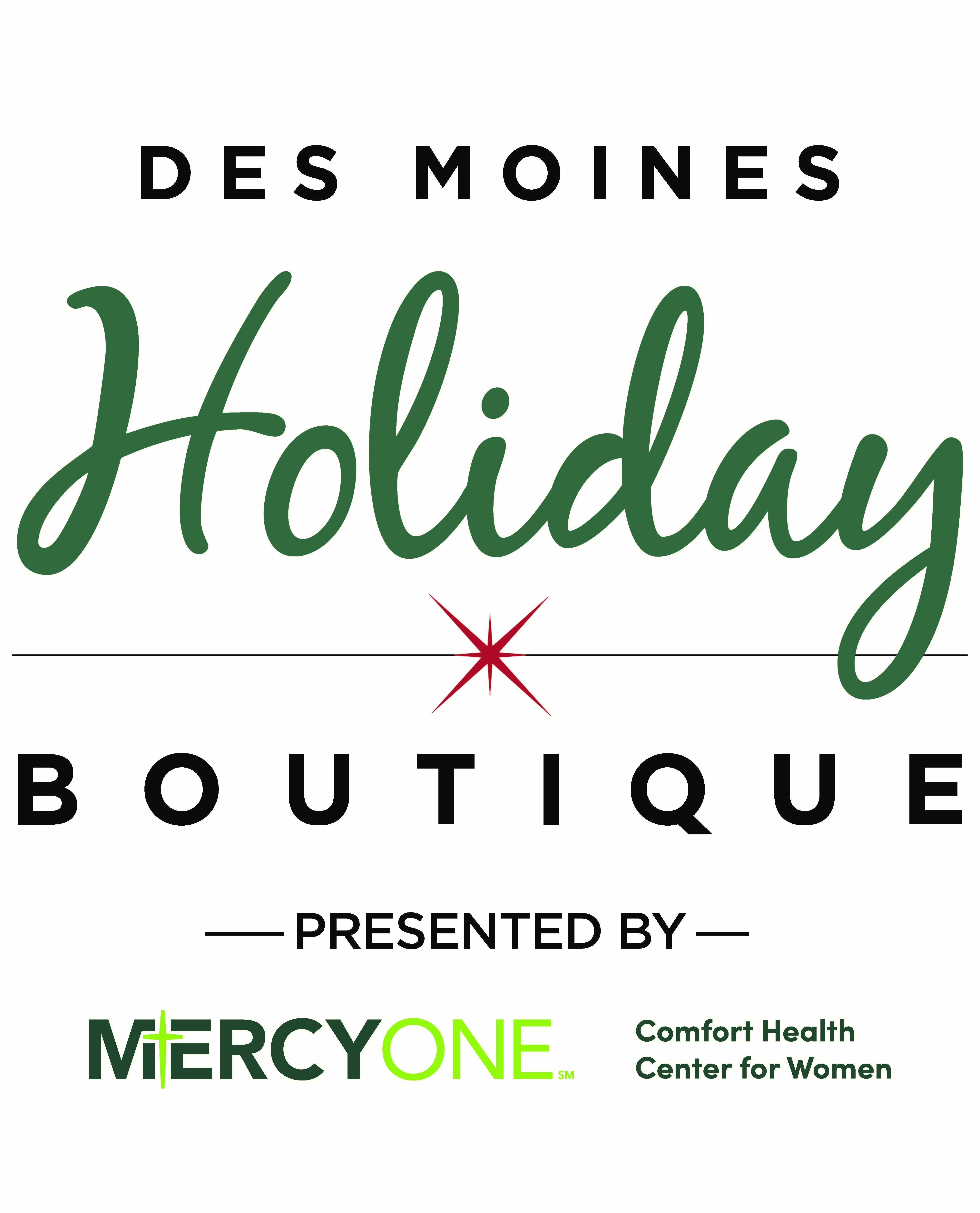 The Des Moines Holiday Boutique Presented By Mercy One Offer